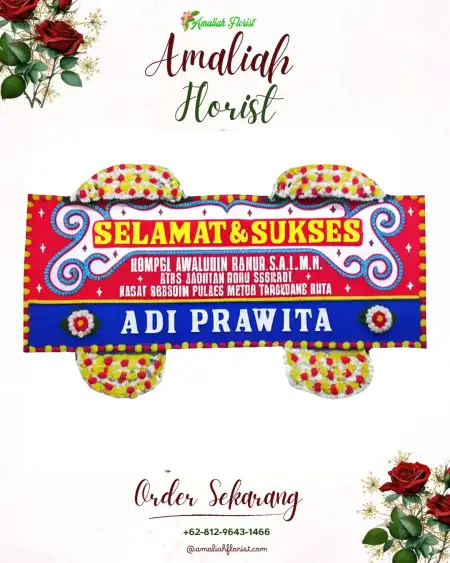 Papan Bunga Ucapan Selamat Pegantenan